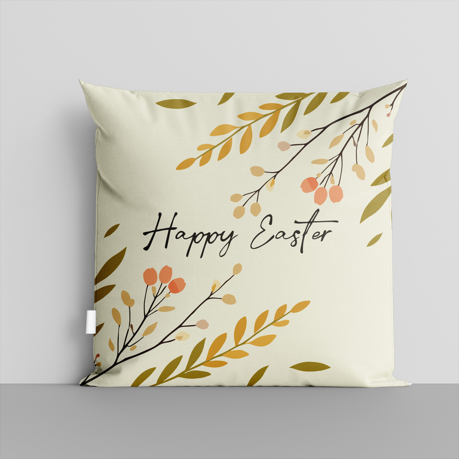 Великденска декоративна възглавница "Happy Easter"